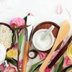 Making,Skin,Care,Beauty,Treatment,Plant,Based,Products,,Top,View