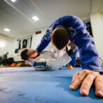 Brazilian,Jiu,Jitsu,Bjj,Training,Sparing,Two,Athletes,In,Sweep