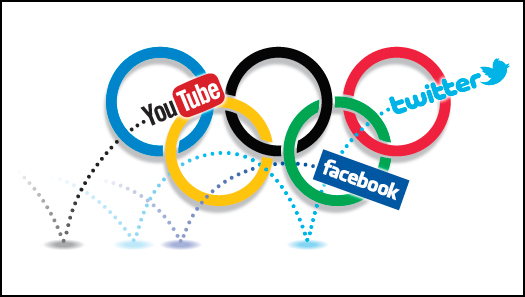 social media e sport olimpiadi