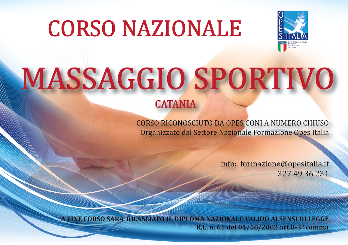 Scopri di più sull'articolo Corso Nazionale Massaggio Sportivo