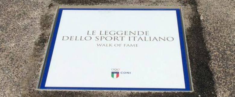 Scopri di più sull'articolo Una Walk of Fame celebra gli atleti italiani più grandi di sempre