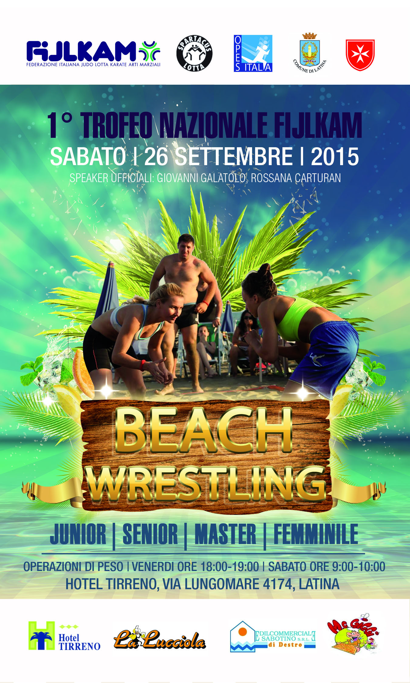 Scopri di più sull'articolo Beach Wrestling a Latina