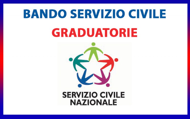 Scopri di più sull'articolo Graduatoria  Servizio Civile Nazionale – “Orientarsi tra passato, presente e futuro”