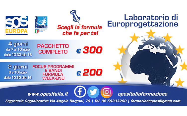 Scopri di più sull'articolo Laboratorio di Europrogettazione