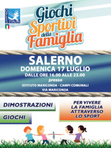 SALERNO GIOCHI SPORTIVI DELLA FAMIGLIA