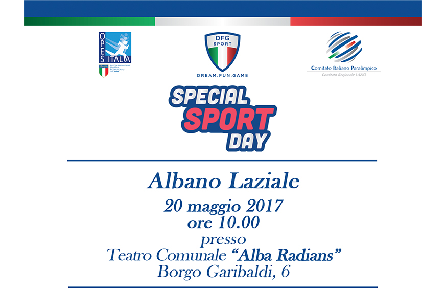 Scopri di più sull'articolo Continua il tour nazionale “Special Sport Day”: 3° tappa ad Albano Laziale