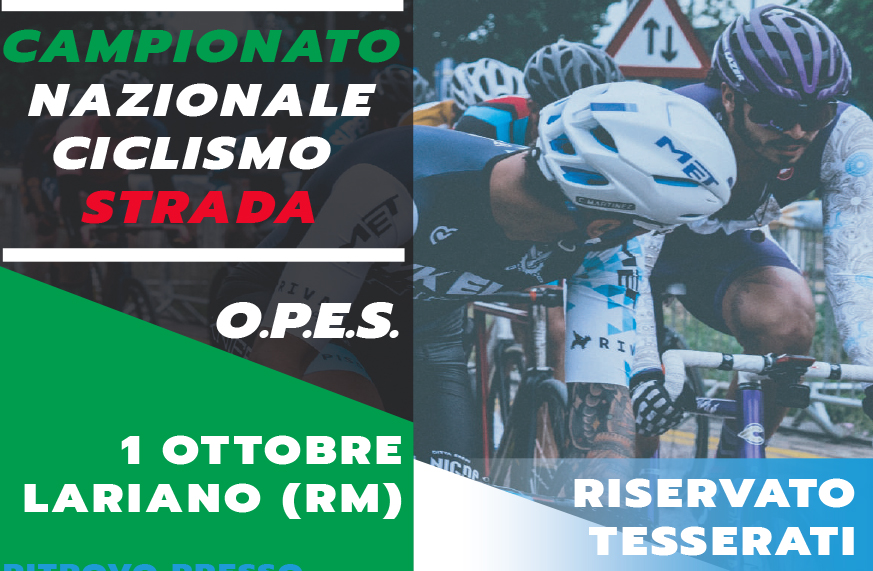 Scopri di più sull'articolo Campionato Nazionale OPES Ciclismo Strada