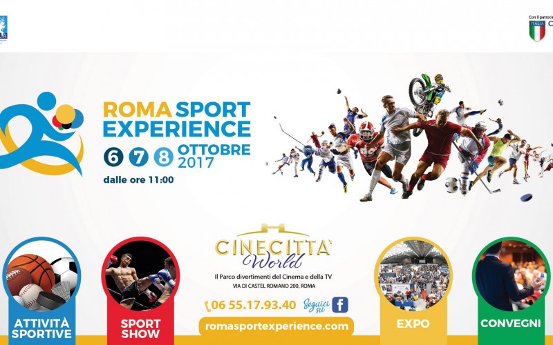 Scopri di più sull'articolo Tutto il mondo dello Sport in 3 parole: Roma Sport Experience!