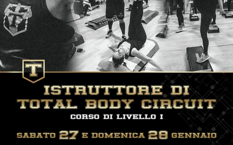 Scopri di più sull'articolo Istruttore di Total Body Circuit: in partenza il Corso di Livello I
