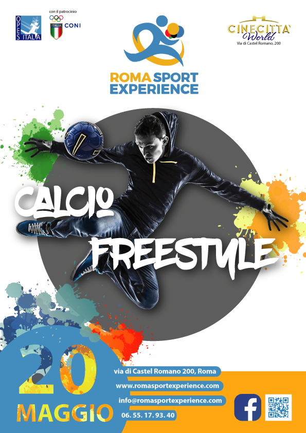 Scopri di più sull'articolo Calcio Freestyle, Cinefitness ed E-Sports tra le novità di Roma Sport Experience