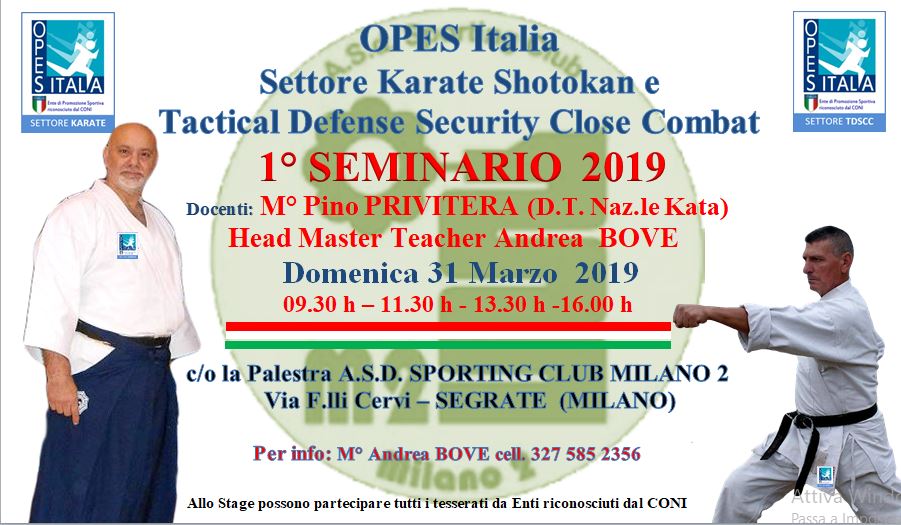 seminario milano 31 marzo 2019