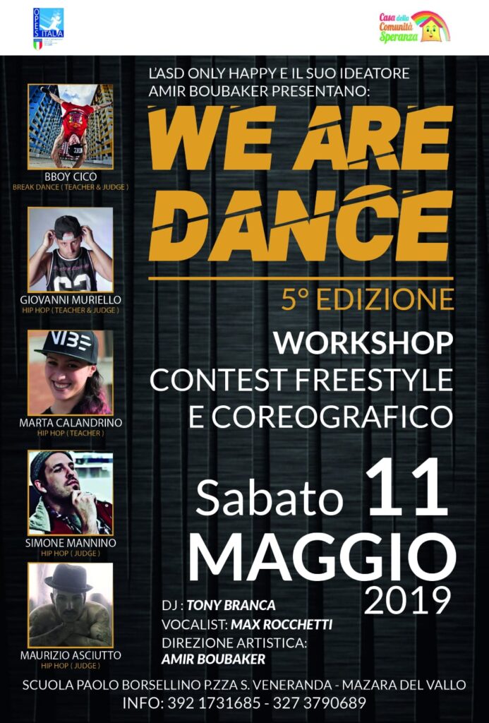 Workshop WE ARE DANCE 5 EDIZIONE