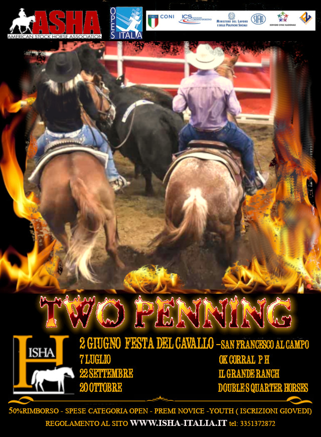 two penning locandina