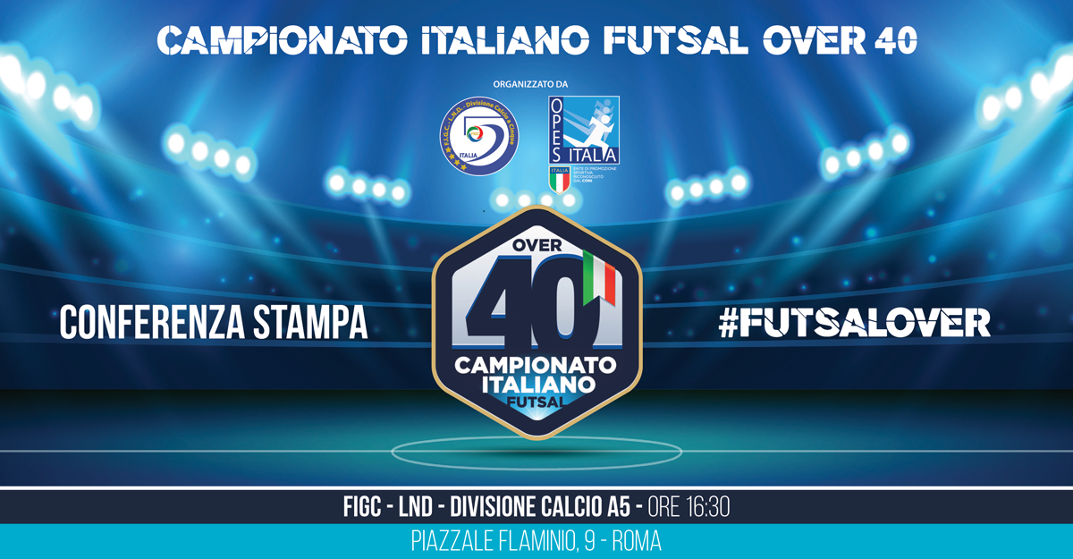 Scopri di più sull'articolo Martedì 18 giugno la conferenza stampa di presentazione della Final Eight del Campionato Italiano Futsal Over 40