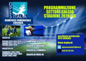 Cosenza, al via la stagione 2019/2020 del settore calcio