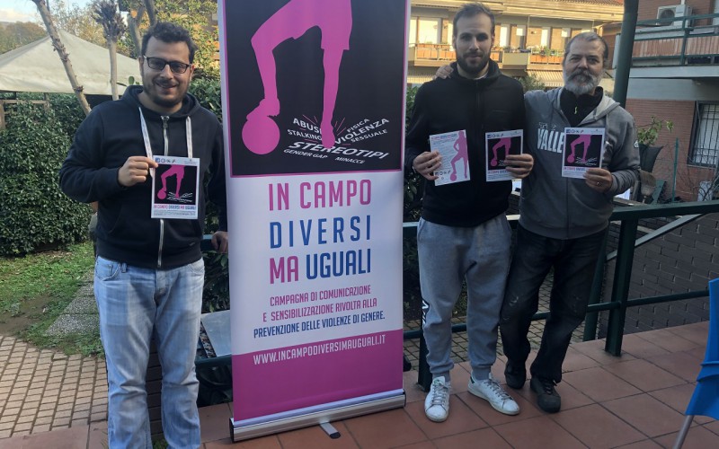 Scopri di più sull'articolo Le tappe di “In Campo Diversi ma Uguali” nella giornata del 25 novembre