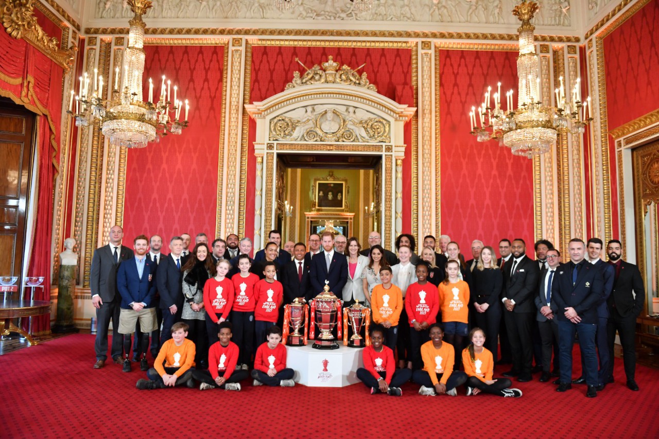 Scopri di più sull'articolo La FIRL a Buckingham Palace per il sorteggio della Coppa del Mondo di rugby a 13