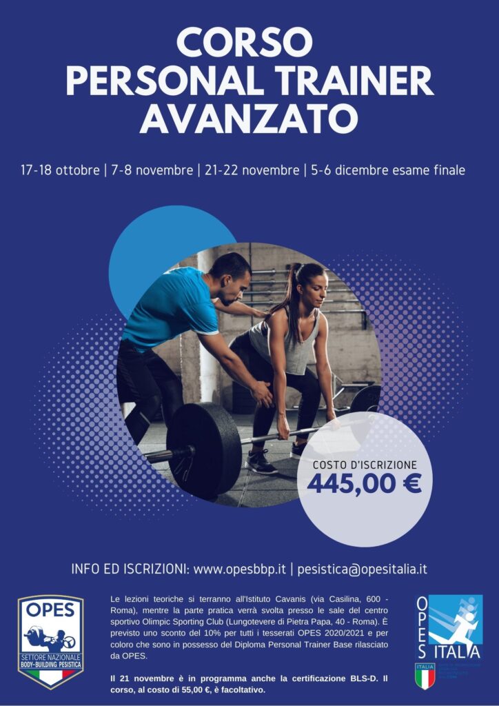 corso personal trainer avanzato 1