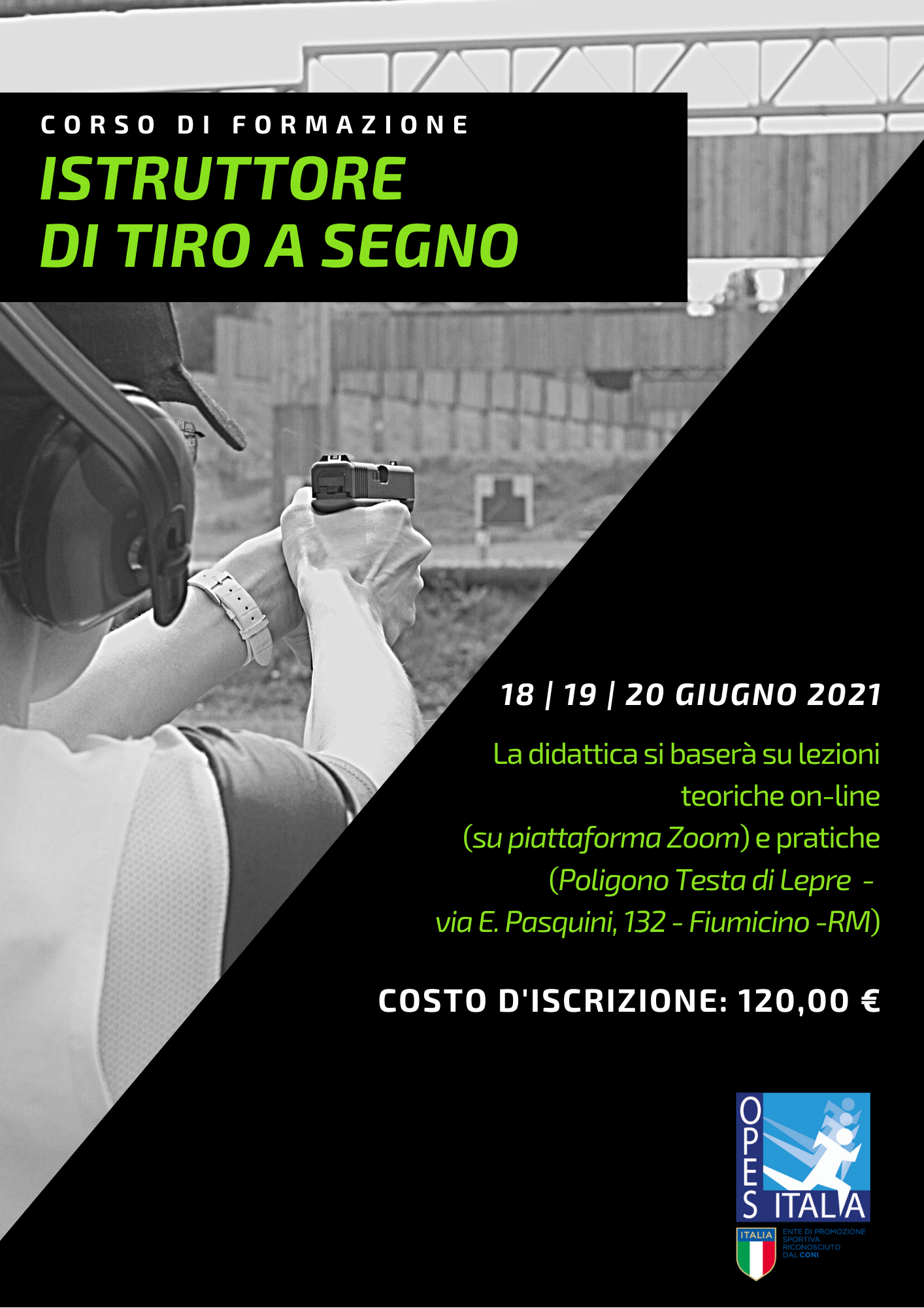 Corso di formazione per istruttori di tiro a segno