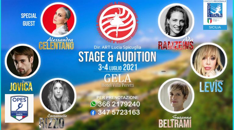 stage &amp_ audition 3-4 luglio 2021