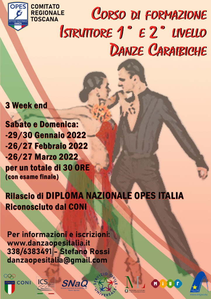 CORSO DI FORMAZIONE DANZE CARIBICHE