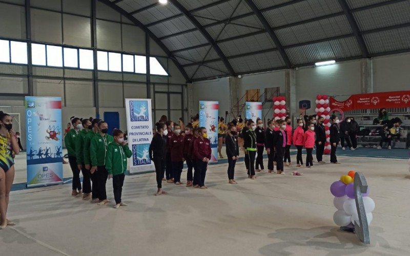 Scopri di più sull'articolo Campionato regionale di ritmica: 200 ginnaste dell’Agonistico staccano il pass per le finali nazionali