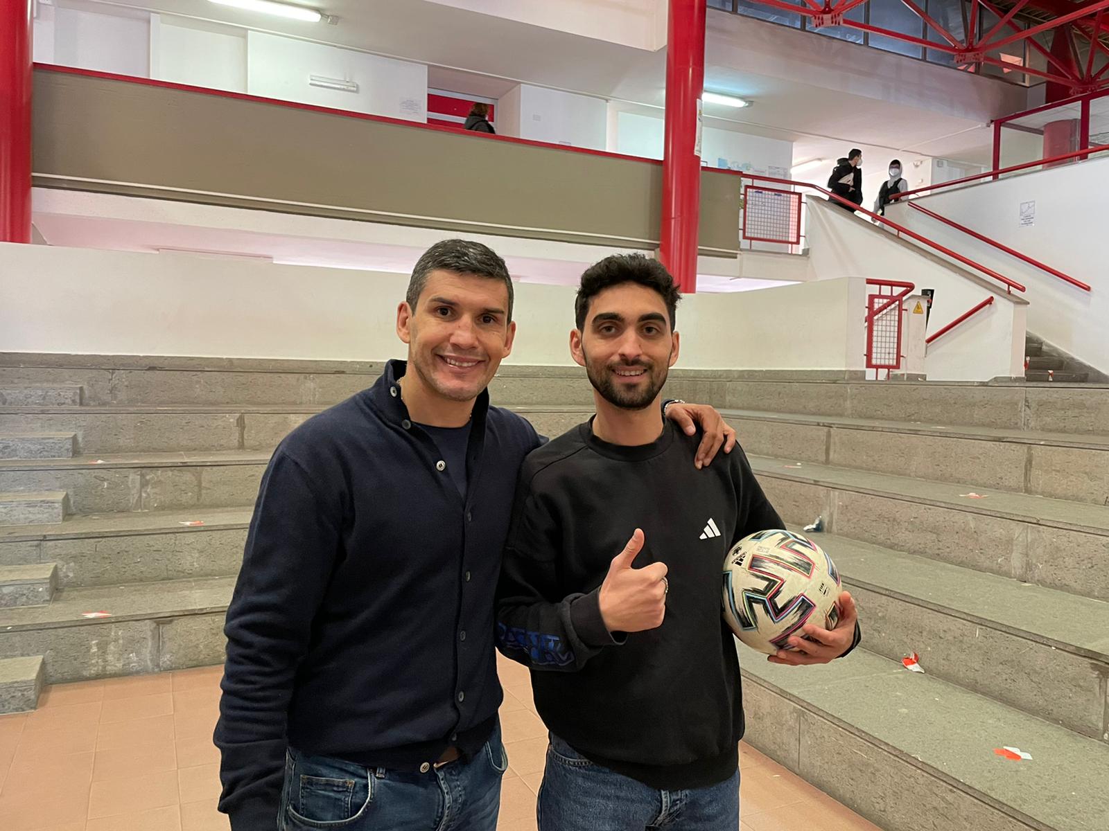 Scopri di più sull'articolo Blandamura e Piantadosi protagonisti dell’incontro di Percorsi di Sport con gli studenti del Cristoforo Colombo di Roma