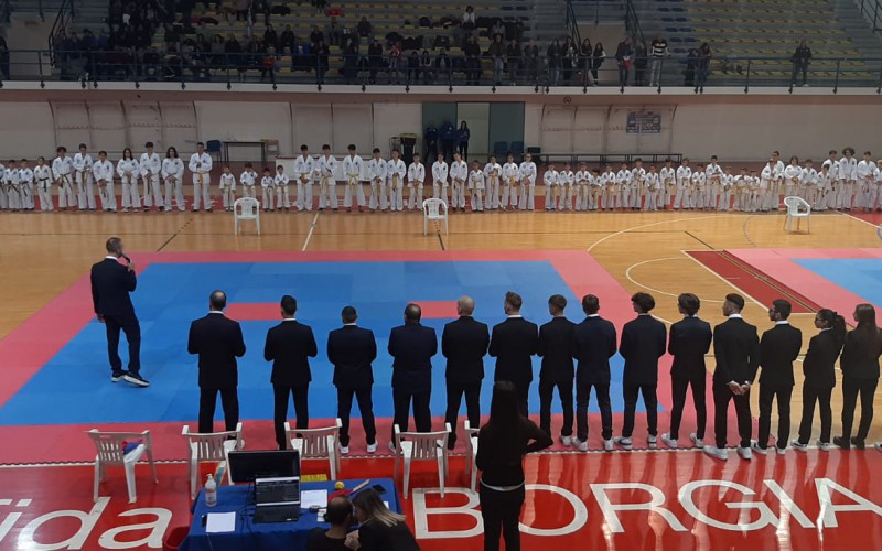 Scopri di più sull'articolo Campionato regionale di Taekwondo ITF: a Barletta trionfa la Federico II di Svevia