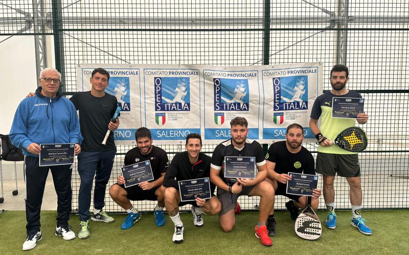 Scopri di più sull'articolo Padel alla riscossa: il corso di Formazione promosso da OPES Salerno