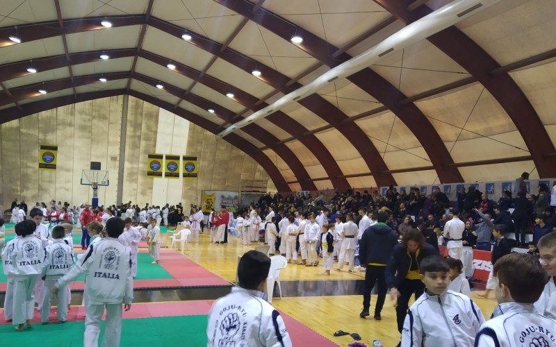 Scopri di più sull'articolo 350 atleti e 1.000 spettatori alla prima gara di karate organizzata dal Team Camera