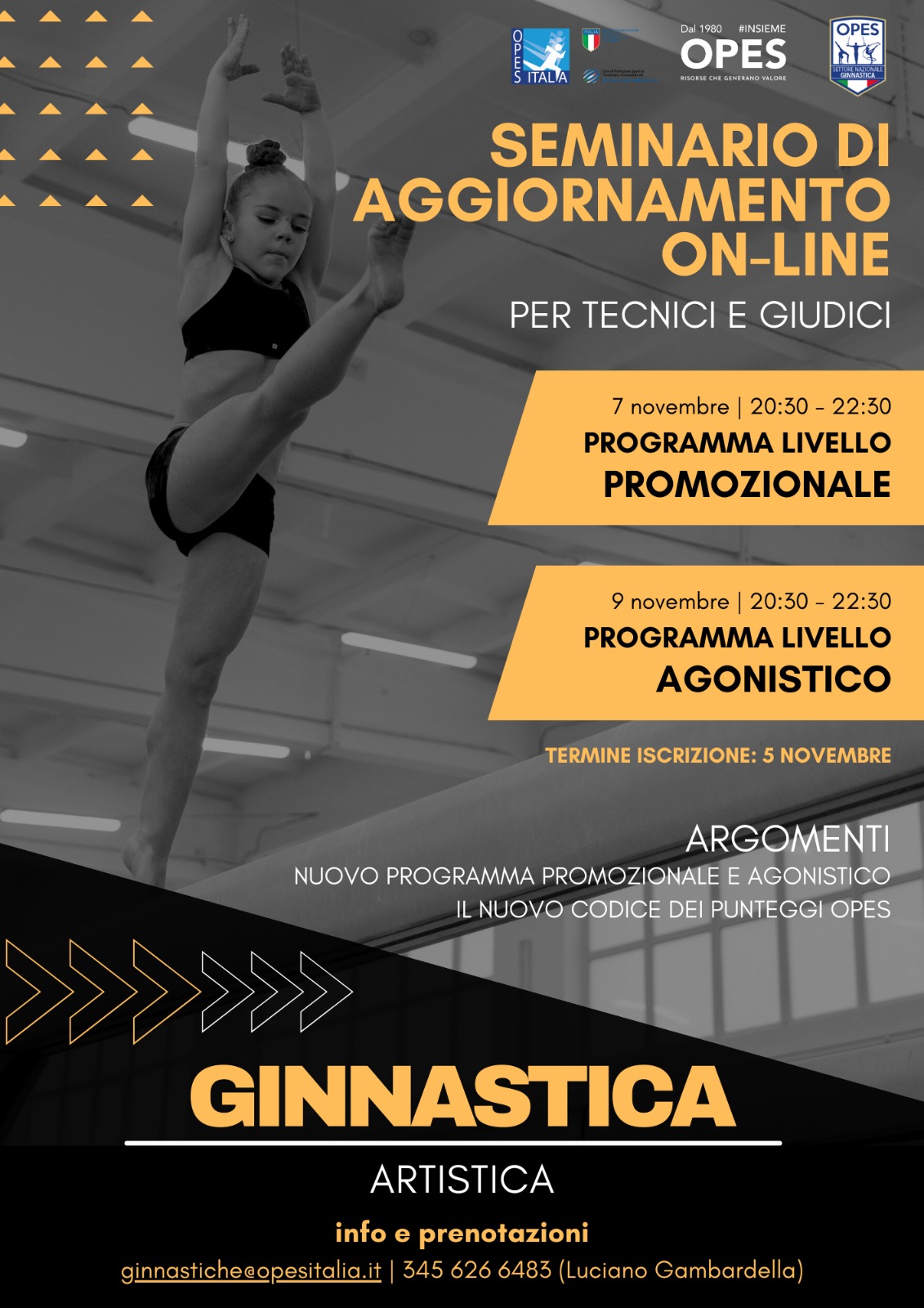 Seminario ginnastica