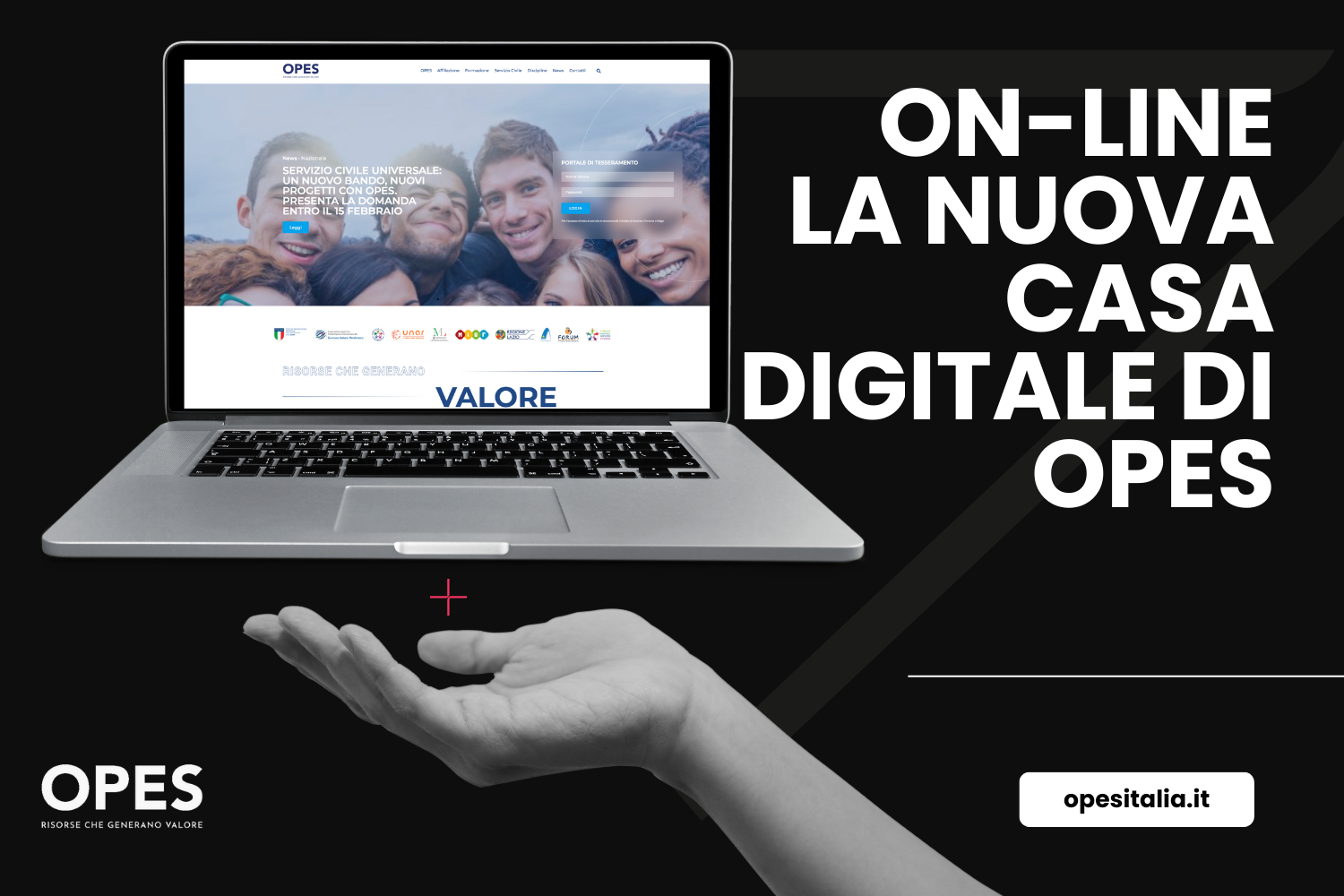 Scopri di più sull'articolo La nuova casa digitale di OPES è on-line