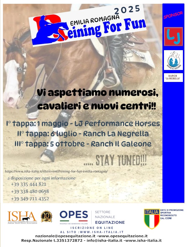 locandina equitazione