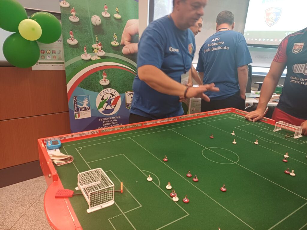 evento di subbuteo a Potenza