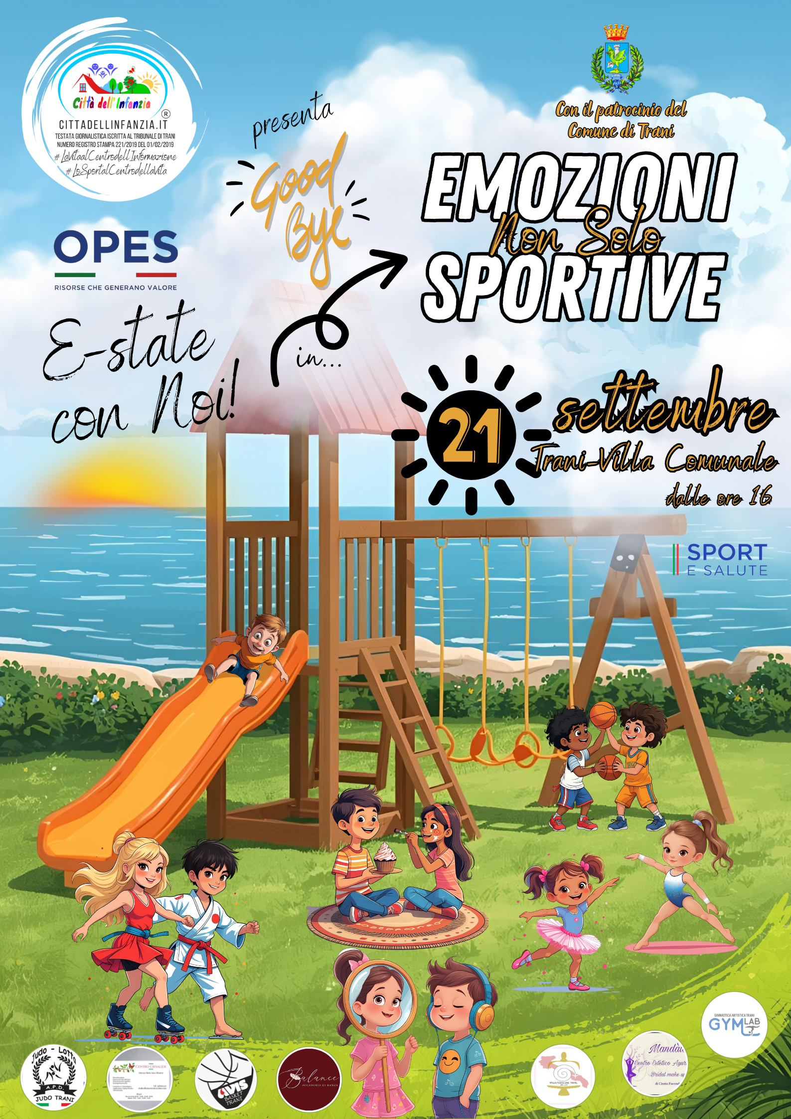 foto locandina evento inizio stagione OPES Bari