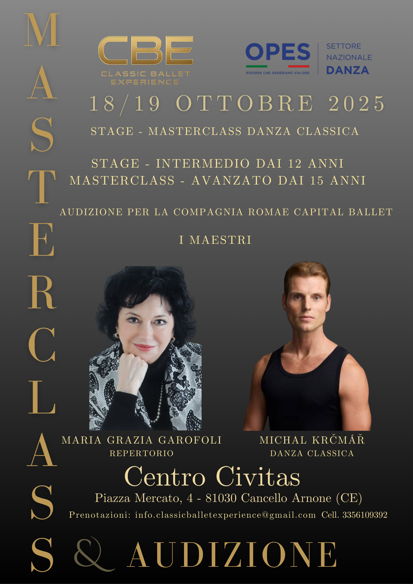 Masterclass & Audizione di danza