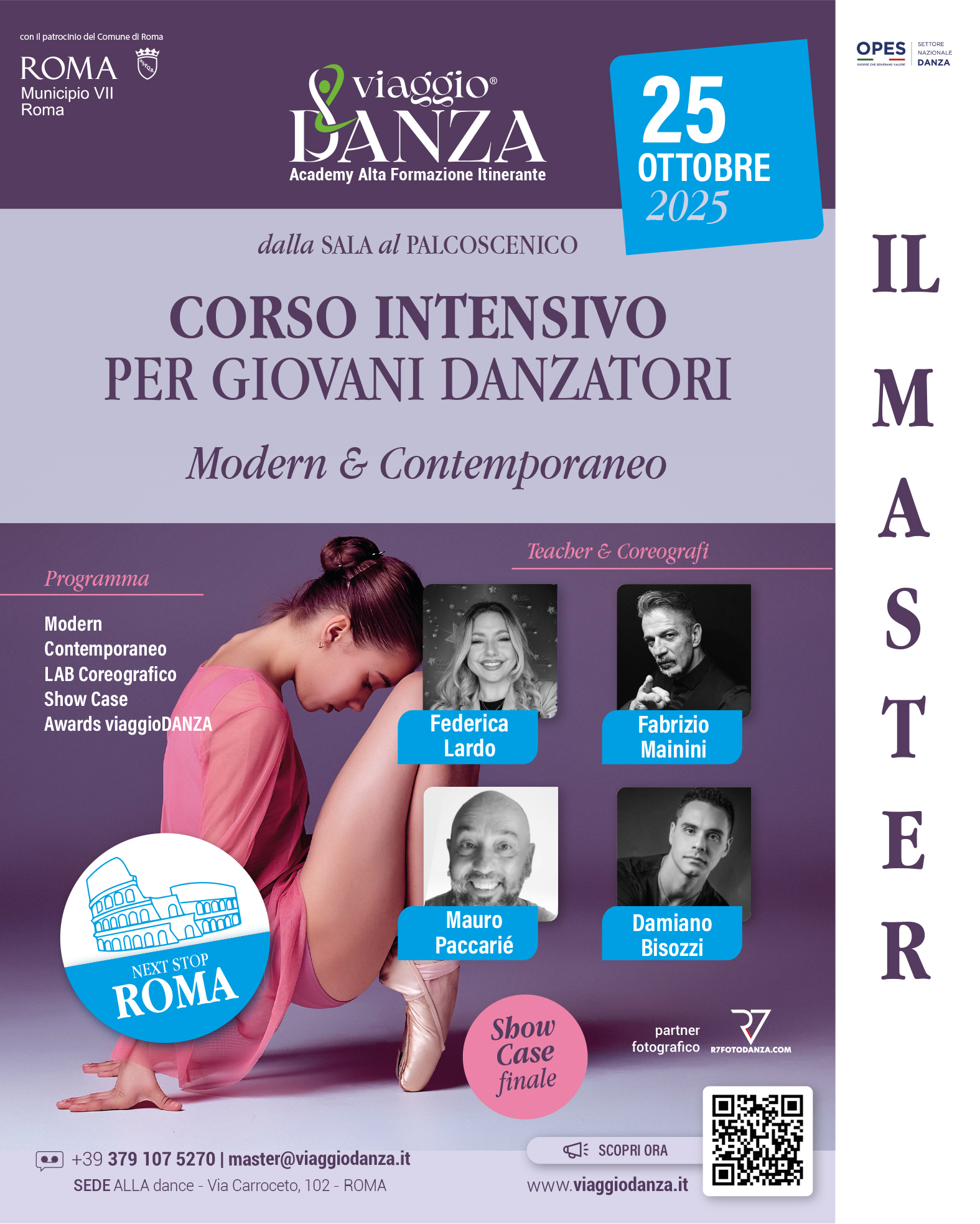 OPES danza- Corso intensivo per giovani danzatori, Roma