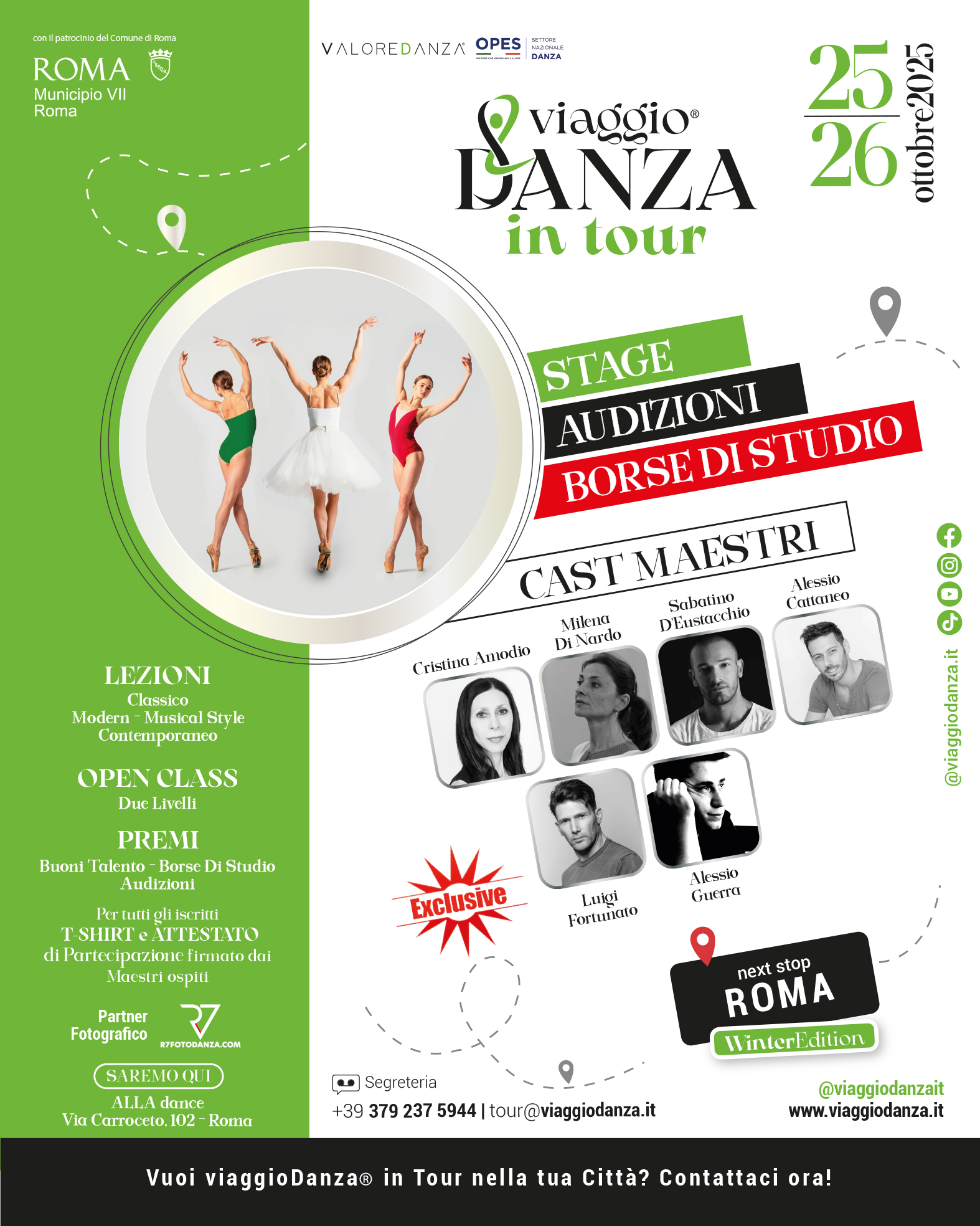 OPES danza- Viaggio Danza in Tour, Roma