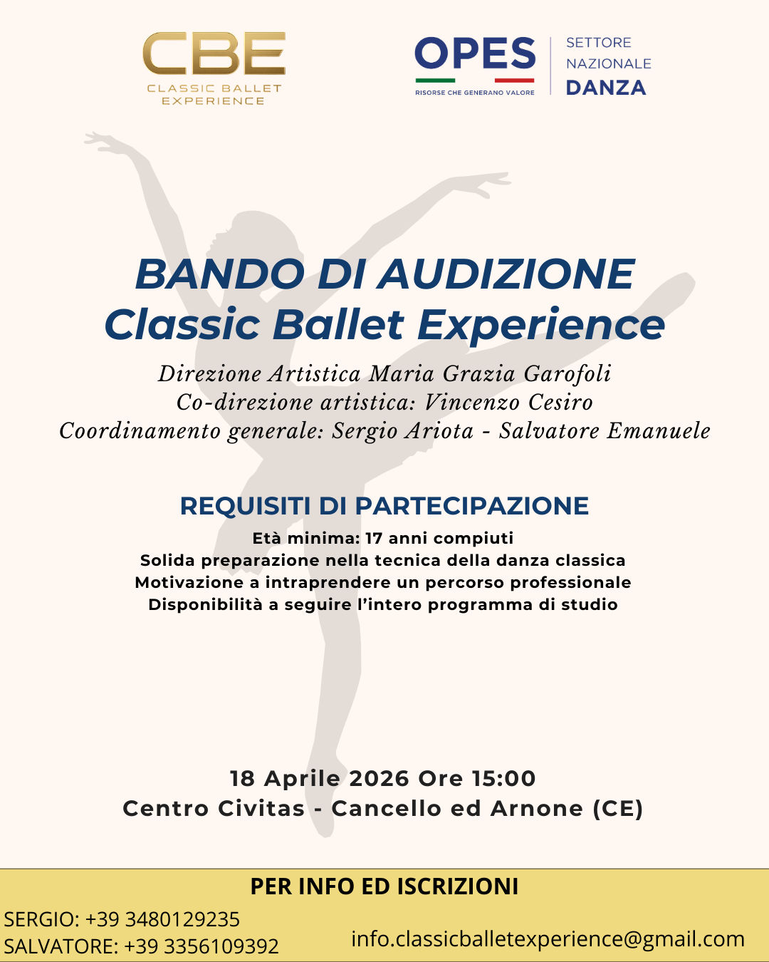 locandina Classic Ballet Experience