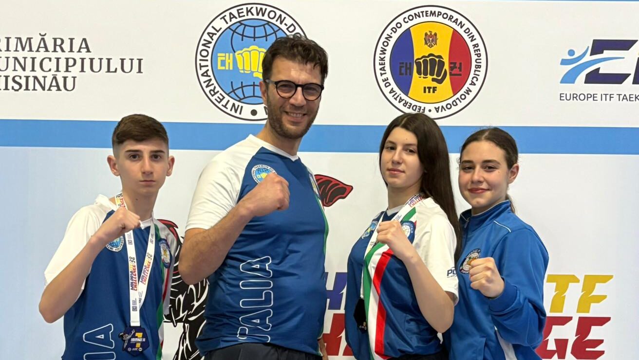 Scopri di più sull'articolo Napoletano, Dilernia e Annunziata tengono alti i colori italiani al Moldova Challenge di Taekwondo