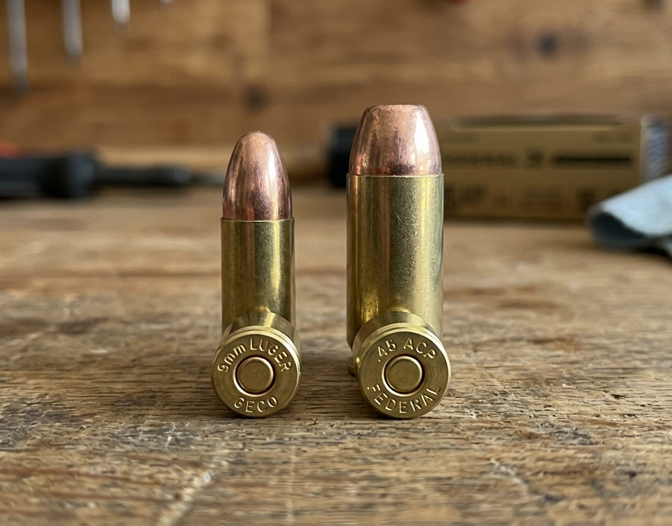 Scopri di più sull'articolo 9×19 mm o .45 ACP? Mito, storia e realtà. Il punto di Michele Alfarone, responsabile nazionale Tiro a segno