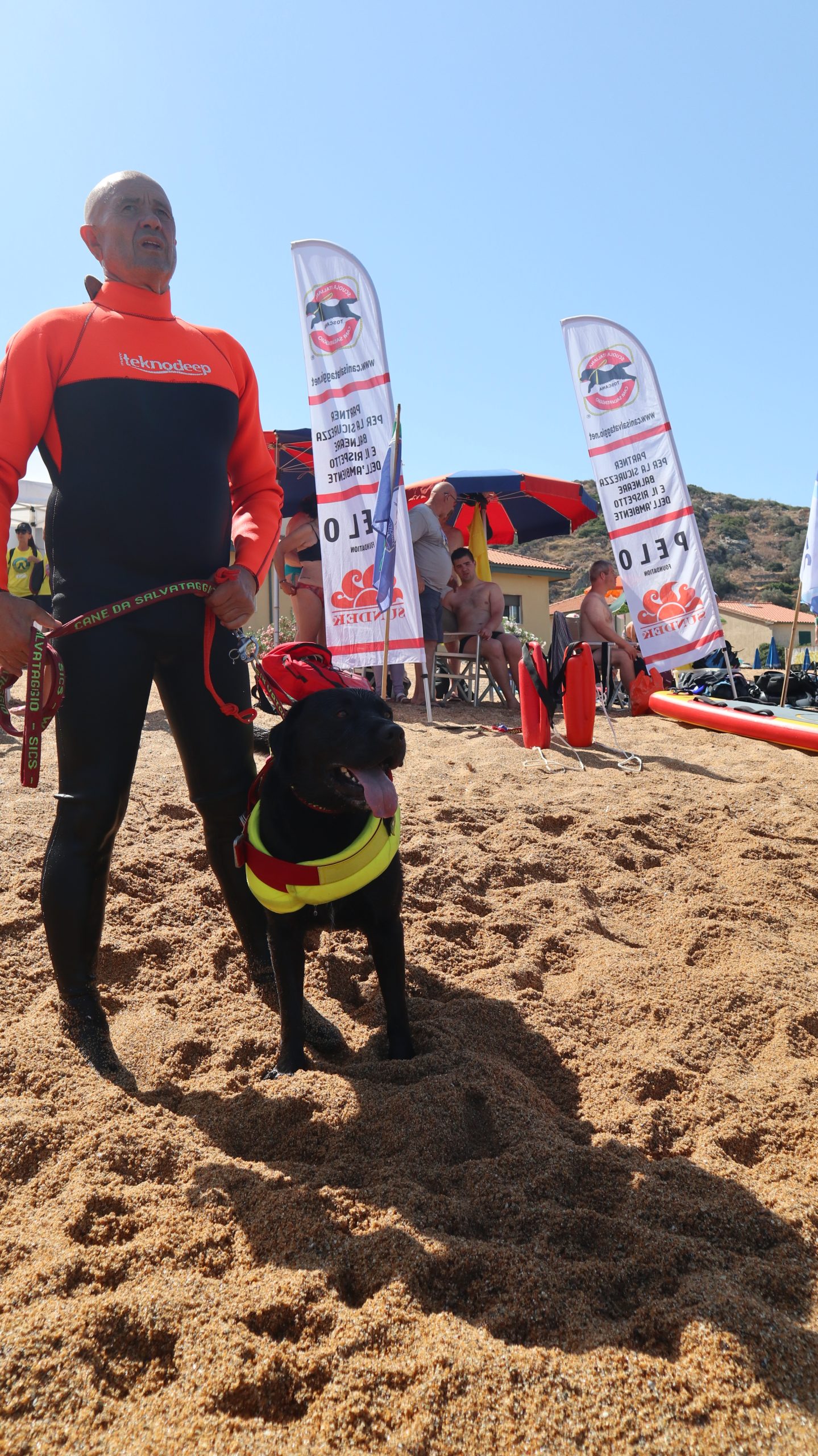 Anche i cani da Salvataggio tra i protagonisti di MareCultura all'Isola del Giglio