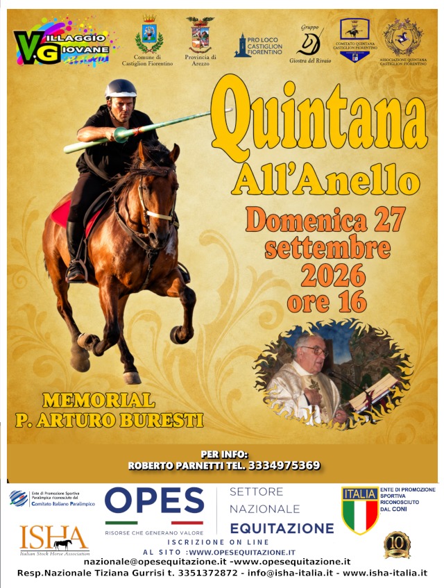 Quintana all'Anello in scena ad Arezzo