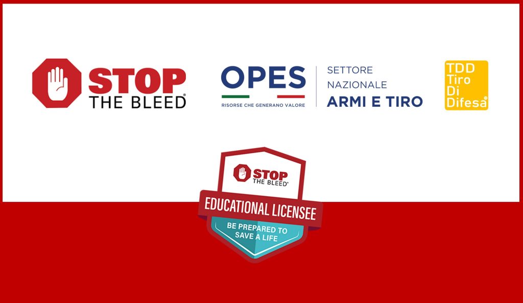 Una importante novità per OPES il Settore Armi e Tiro: conseguita la licenza Stop The Bleed