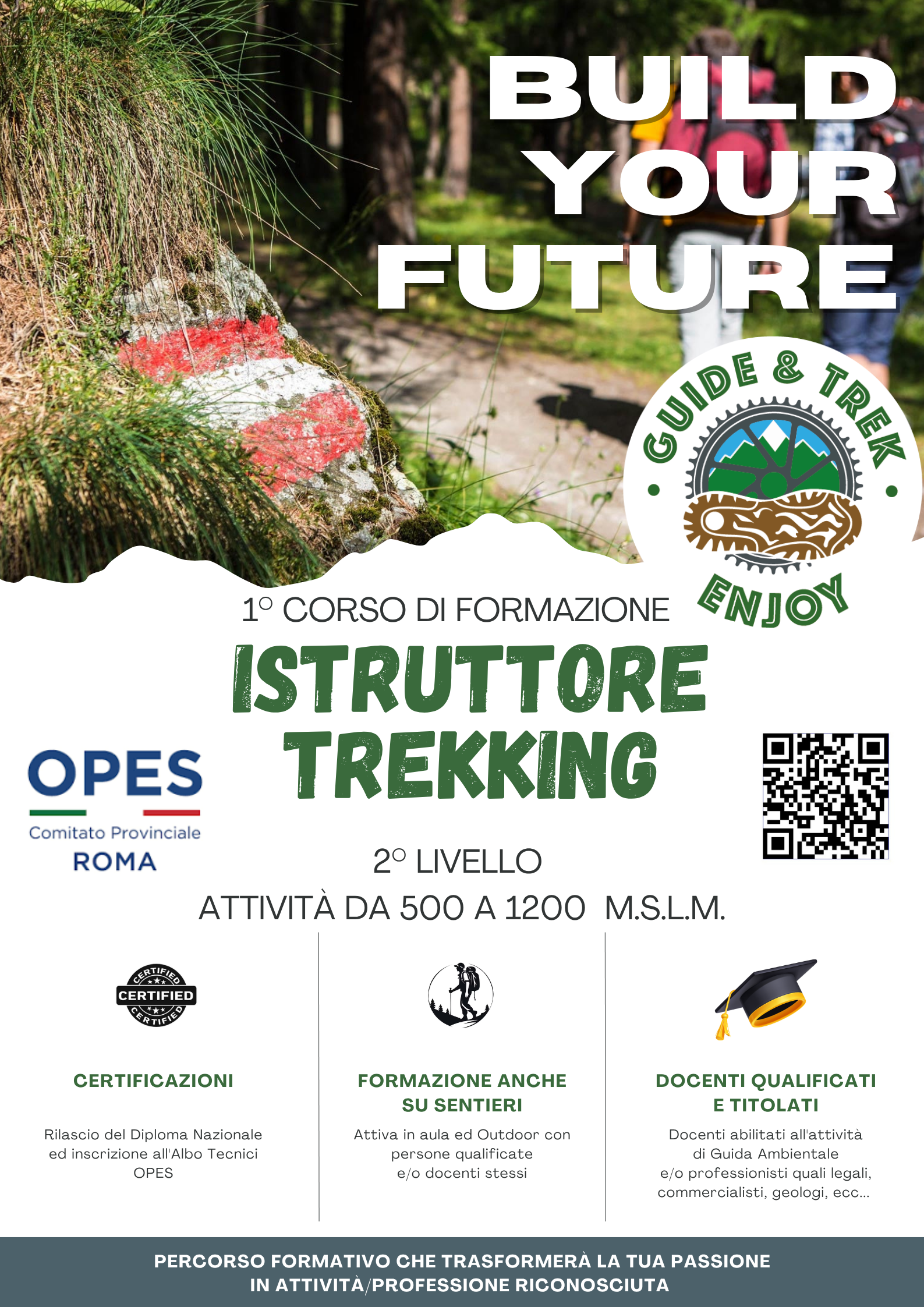 istruttore trekking 2 livello